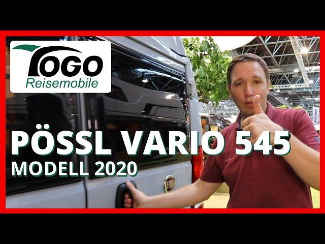  PÖSSL ️️ VARIO 545 | Modell 2020 | TOGO REISEMOBILE | Etagenbetten Kastenwagen H-Line Roomtour