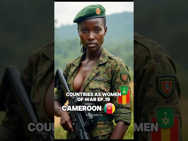 Countries as women of war Ep.19 #CapCut #ai #midjourney #army #patrol #woman #beauty #girls