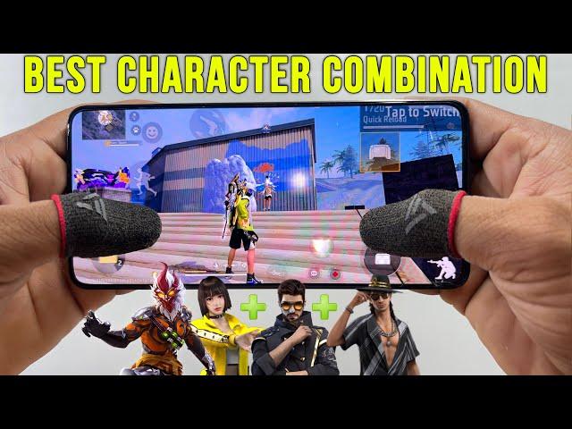 Best Character Combination tips and tricks free fire