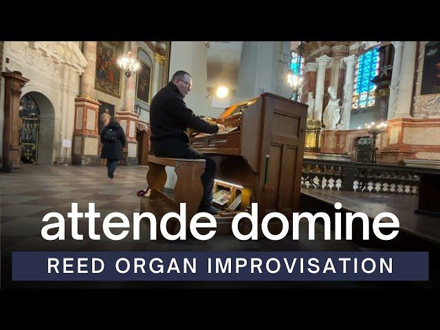 Attende Domine | Organ Improvisation | A.J. Spencer's Reed Organ