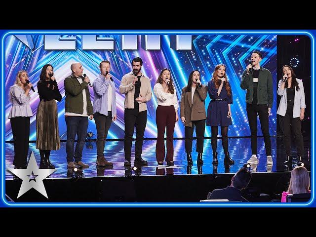 Welsh Of The West End's audition was 'PITCH PERFECT' | Unforgettable Audition | Britain's Got Talent