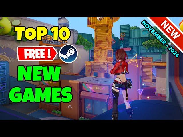 TOP 10 NEW Free Steam Games to Play! (November 2024)