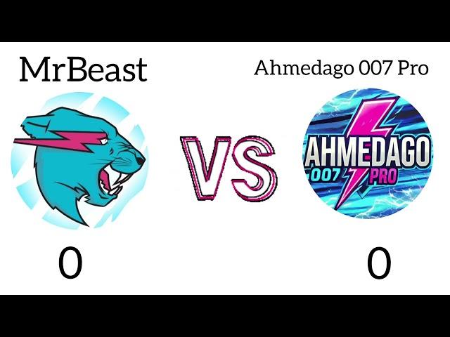 Ahmedago 007 Pro surpasses MrBeast and hits 1 subscriber @MrBeast @Ahmedago007pro