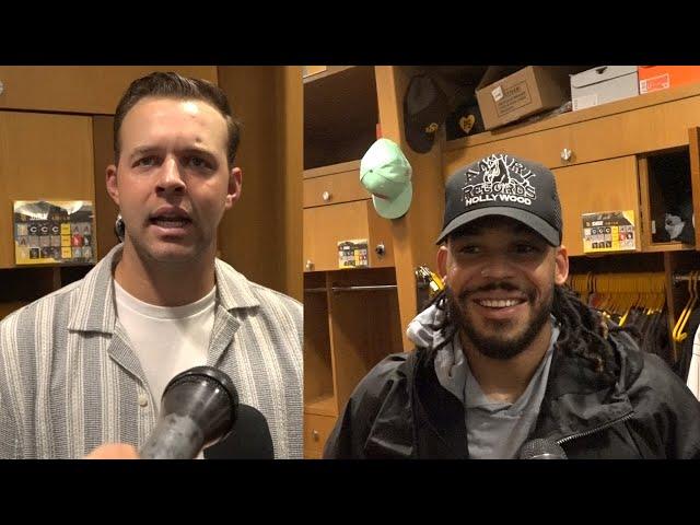 Luis Campusano and Michael King on Padres walk-off win versus Dodgers, Luis Arraez & the Campy game