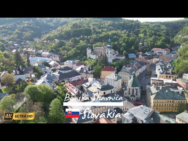 Explore Banská Štiavnica , Slovakia | 4K Walking Tour Through a Historic Mining Town