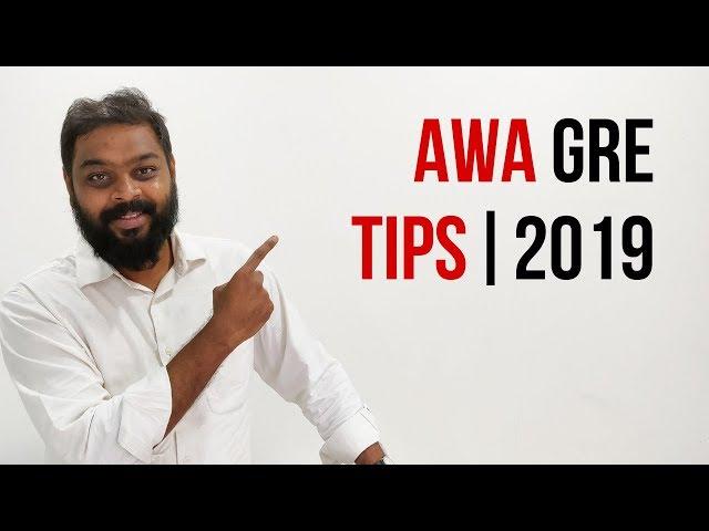 AWA GRE Tips | 2019