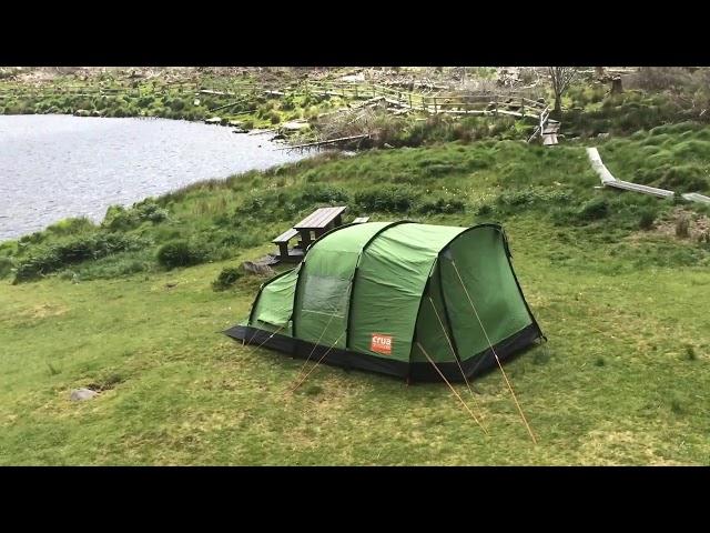 Camping in High Winds (50mph) Crua Tri Insulated Tent | Crua™