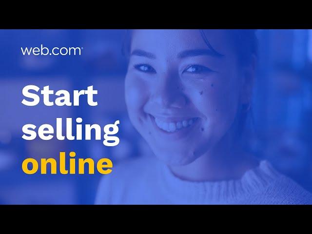 Start Your Online Store Easily | Web.com eCommerce