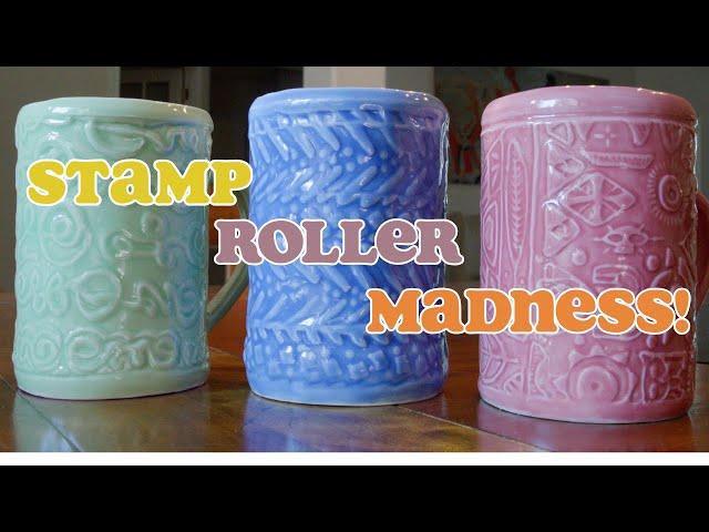 Use Hand Made Stamp Rollers for Amazing Original Designs!