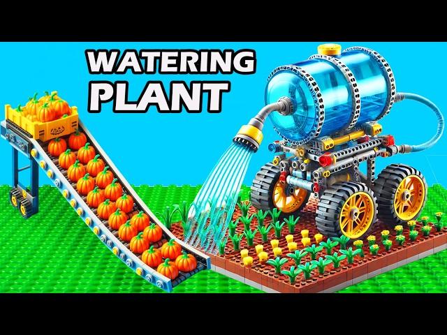 Building LEGO Watering for my Farm - Lego Technic Machine