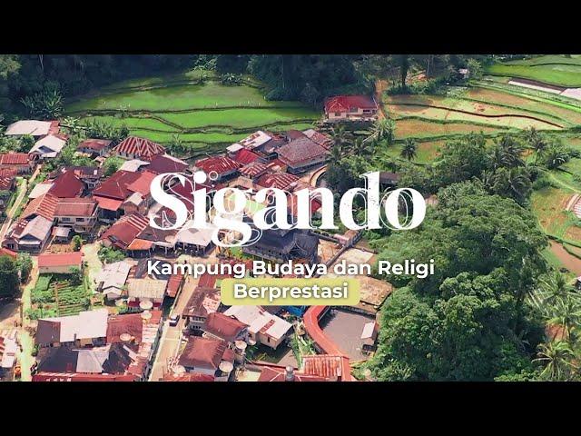 SIGANDO - Kampung Wisata Religi dan Budaya Berprestasi