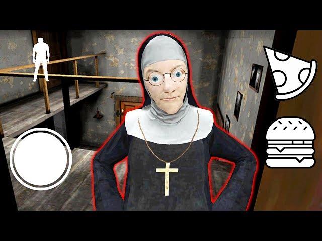 ЗЛАЯ МОНАХИНЯ СОСЕД ГРЕННИ - Nun Neighbor Granny Escape