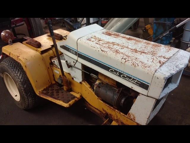 Cub Cadet 169 restoration part 1