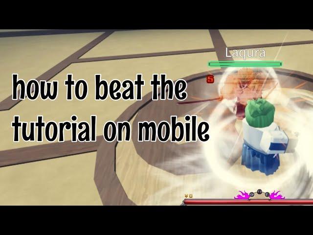 How to beat the tutorial on mobile | Peroxide