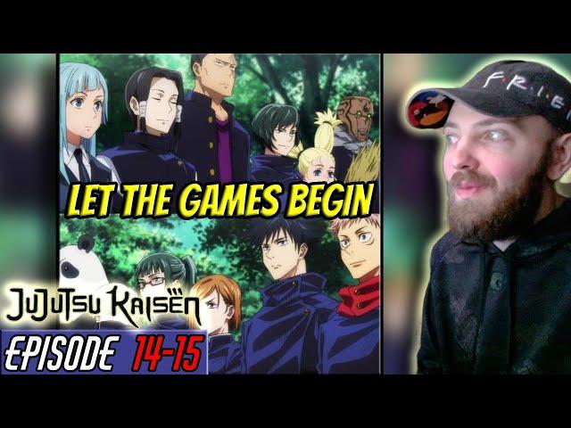 GAME TIME! Rapper REACTS To JUJUTSU KAISEN Episode 14 - 15 呪術廻戦