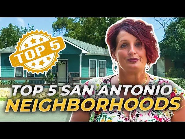 Top 5 NEIGHBORHOODS In San Antonio Texas | San Antonio Texas Real Estate | San Antonio TX 2024