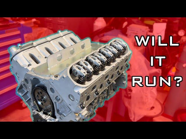 I Deleted The AFM And VVT From My 5.3L LS V8! - First Startup - 5.3L LC9 Gen IV LS V8 Build Part 4