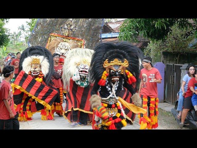 Meriah !! Arak Arakan Barongan Blora dan Reog Ponorogo TARUNO ADI JOYO