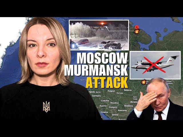 MOSCOW, MURMANSK ATTACK: MILITARY AN-72, COMMAND CENTER, AMMUNITION DEPOT Vlog 899: War in Ukraine