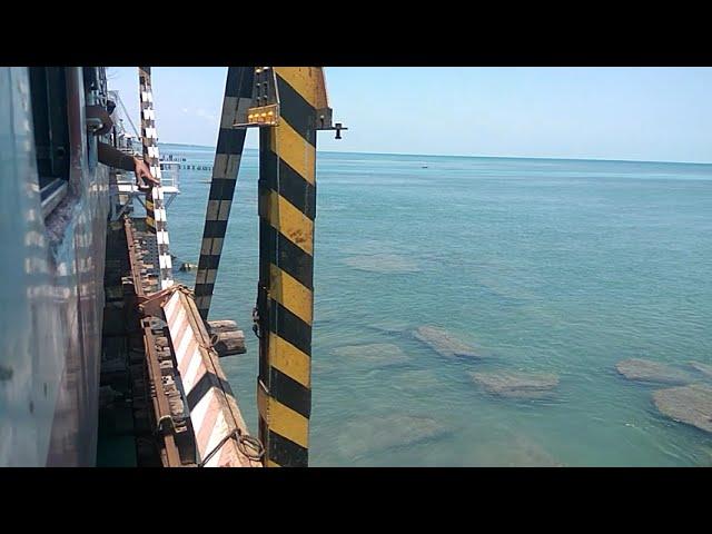 Pamban Bridge | Train over the Sea |  Rameswaram | Dangerous Railway Bridge