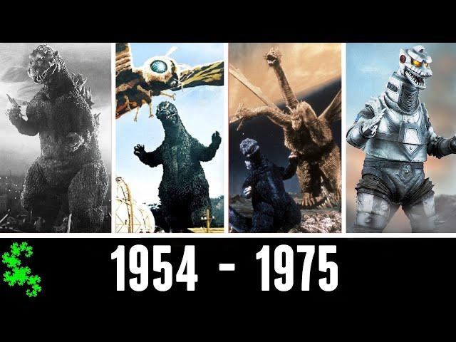 SHOWA Godzilla Movies Ranked From WORST To BEST! | (1954 - 1975)