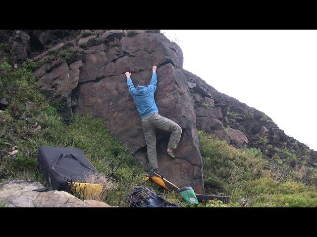 Wilton 1 - G-Buttress - Side Wall (6B) - first ascent