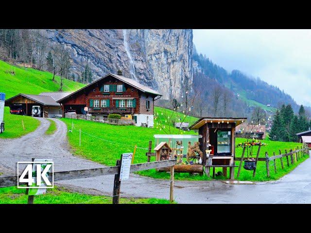 Spring in Switzerland  Lauterbrunnen Valley