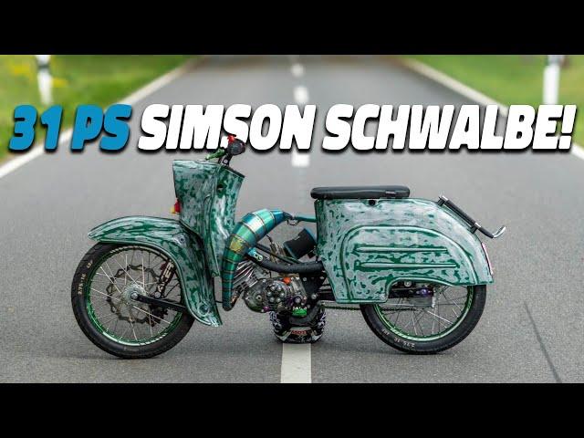 SIMSON SCHWALBE AUS DER HÖLLE!! - 31PS & KRANKER SOUND!