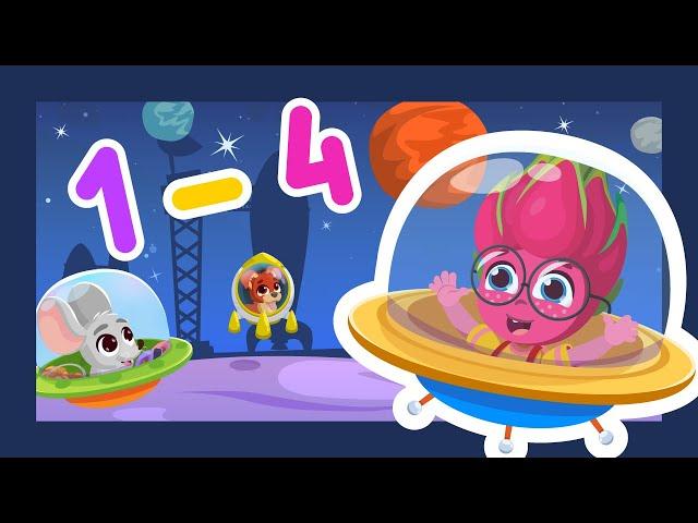 Сosmic Fun: Numbers Song For Children | Keiki Kids Songs