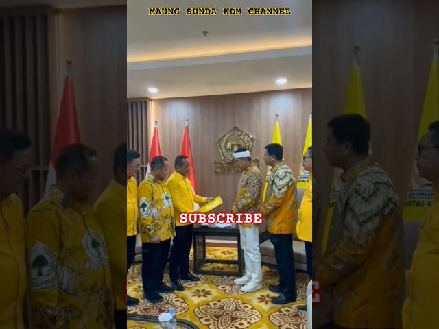 KANG DEDI MULYADI RESMI MENJADI CALON GUBERNUR DAN WAKIL GUBERNUR ERWAN SETIAWAN#kangdedimulyadi#kdm