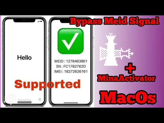 Bypass Icloud Meid Signal With Mina Activator - Iphone 6s plus ios 14.6