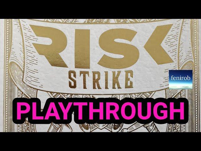 Risk Strike Board Game | Playthrough