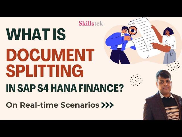 What is Document Splitting in SAP S/4HANA Finance? (SAP FICO) |  Real Time Scenarios | Pradeep Hota