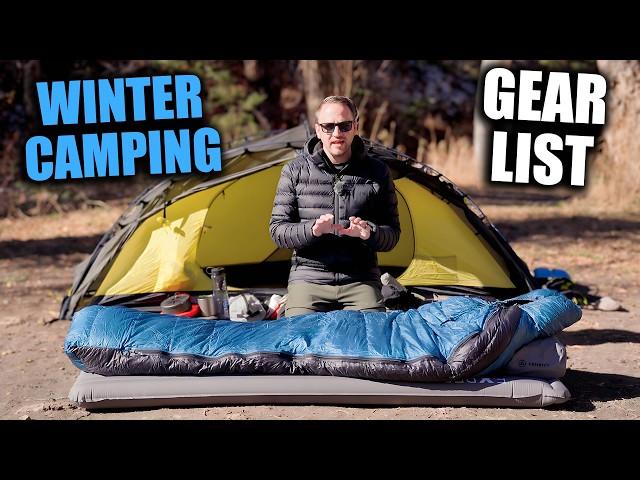 Everything I Pack For Winter Camping - Gear To Stay Warm and Dry