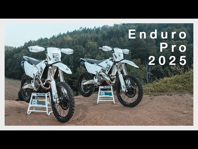 Get a competitive edge with the 2025 TE 300 Pro and FE 350 Pro | Husqvarna Mobility