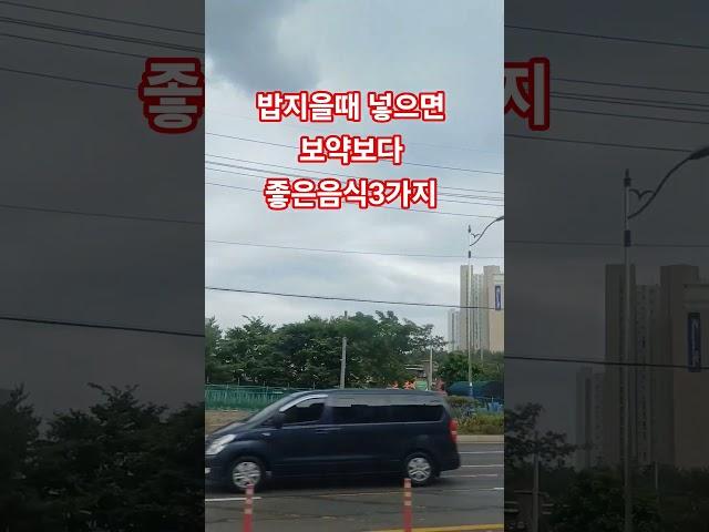 밥지을때 넣으면 보약보다 좋은 음식3가지