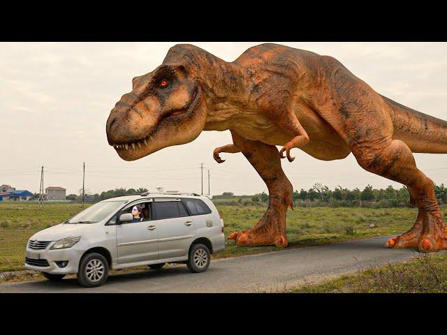 The BEST Dinosaur T-rex Hunting | Jurassic Park Fan-Made Film | T-rex Attack| Dinosaur NEW HOT Movie