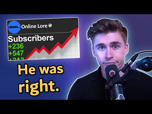 I made a new YouTube Channel to prove Ludwig wrong, only to go viral.