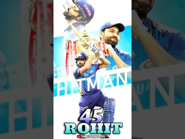 New trending Rohit Sharma Video ️45 Lᴏᴠᴇʀ