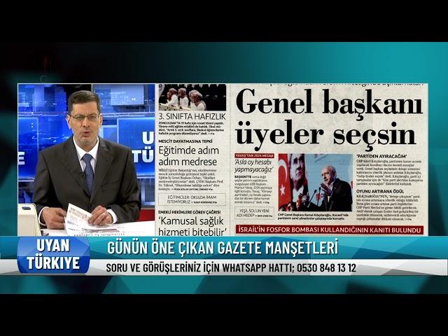 Volga Doğan ile Uyan Türkiye | Türker Ertürk Filistin - İsrail Savaşını Değerlendiriyor