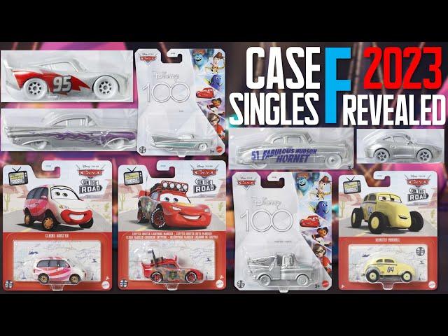 Mattel Disney Cars 2023 Singles Case F COMPLETE Contents Revealed - 100 Anniversary, McQueen, Claire