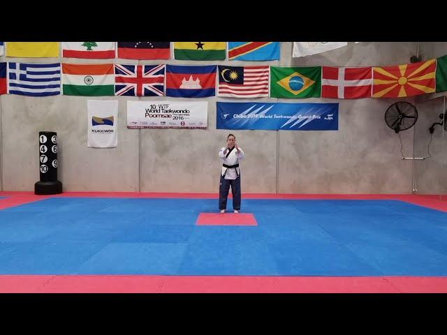 Sarah Upton - AUS - Senior 2 Female. Preliminary - Koryo