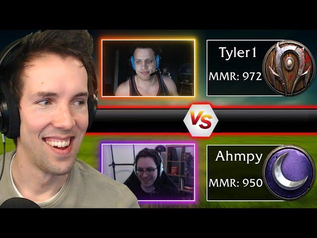 TYLER1 randomly met AHMPY in WC3! It was PURE CINEMA!