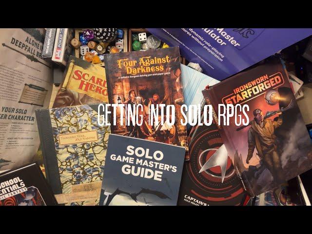 "I think I'm going to get into Solo RPGs!" - let's talk