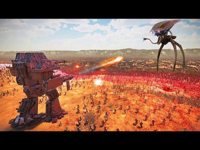 SPACE MARINE vs 4 MILLION Xenomorphs & Tripods! - Ultimate Epic Battle Simulator 2 | UEBS 2