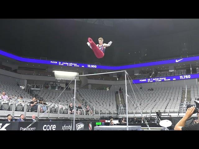 Shane Wiskus  - High Bar -  2024 Xfinity U.S. Championships -  Senior Men Day 1