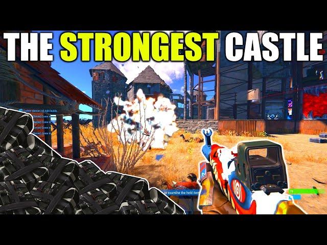 The STRONGEST Castle Base in Rust Console Edition