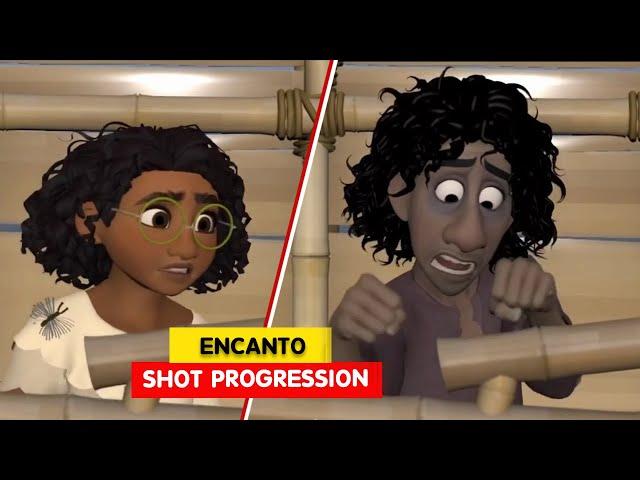 ENCANTO  | Mirabel and Bruno Shot Progression  | 3D Animation Internships