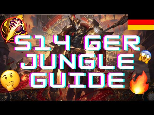  JUNGLE GUIDE GERMAN Season 14! League of Legends Jungle Position FÜR ANFÄNGER erklärt JGL DIFF 