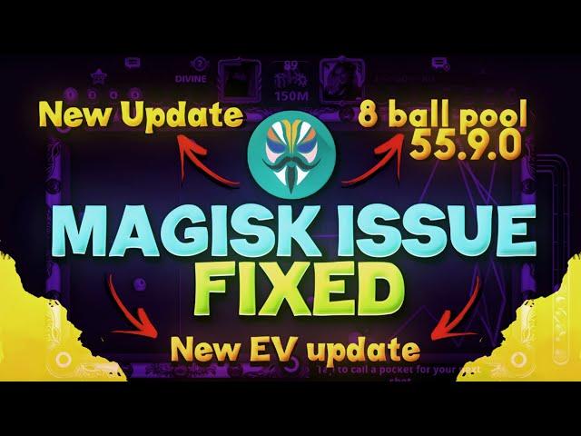 8 BALL POOL NEW UPDATE | MAGISK ISSUE FIX | NEW TRICK | DIVINE EASY VICTORY 